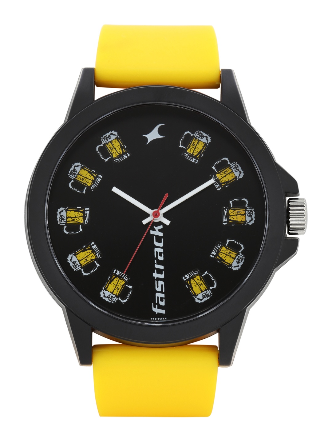 

Fastrack Tees Men Black Dial Watch 38024PP01J