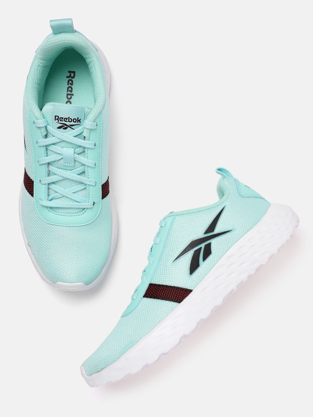 

Reebok Women Blue Energy Runner 2.0 Woven Design Running Shoes
