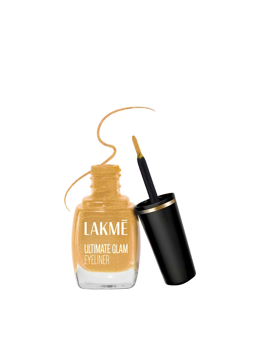 

Lakme Ultimate Glam Eye Liner, Semi Matte, Golden, 9ml, Gold