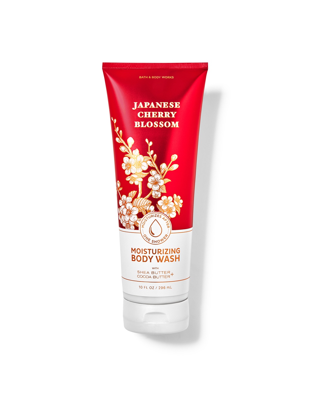 

Bath & Body Works Japanese Cherry Blossom Moisturizing Body Wash 296 ml, Red