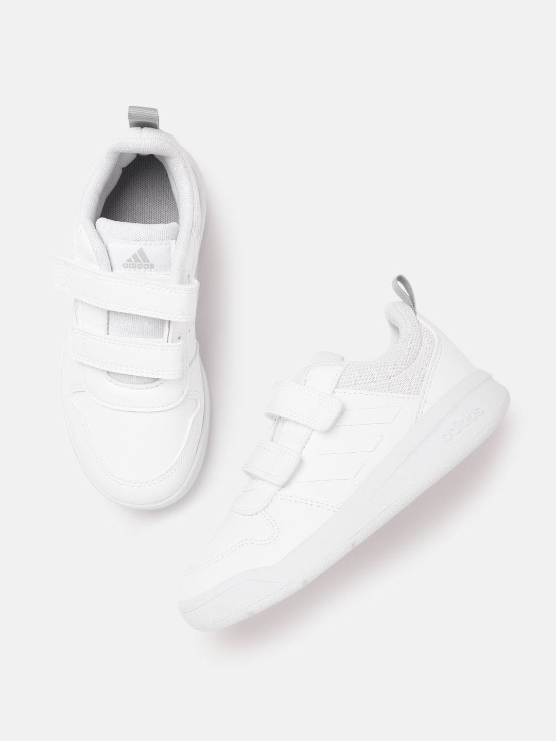 

ADIDAS Kids White Perforated Detail Tensaur C Running Shoes