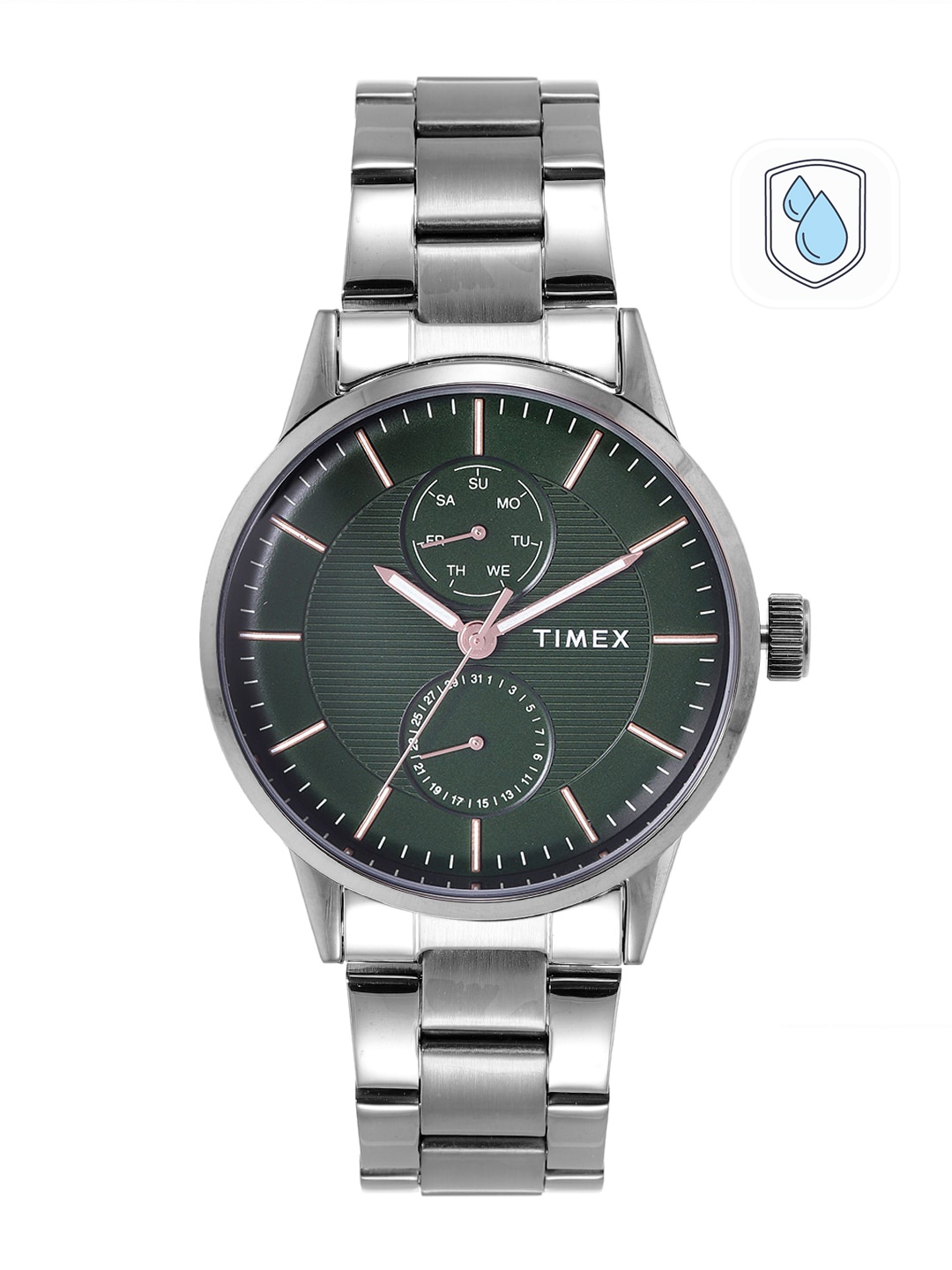 

Timex Men Green Go Forward Analogue Watch TWEG19905