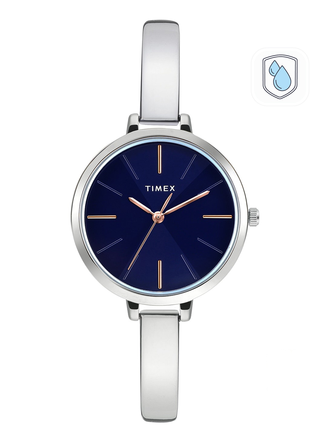 

Timex Women Blue Analogue Watch - TWEL12800