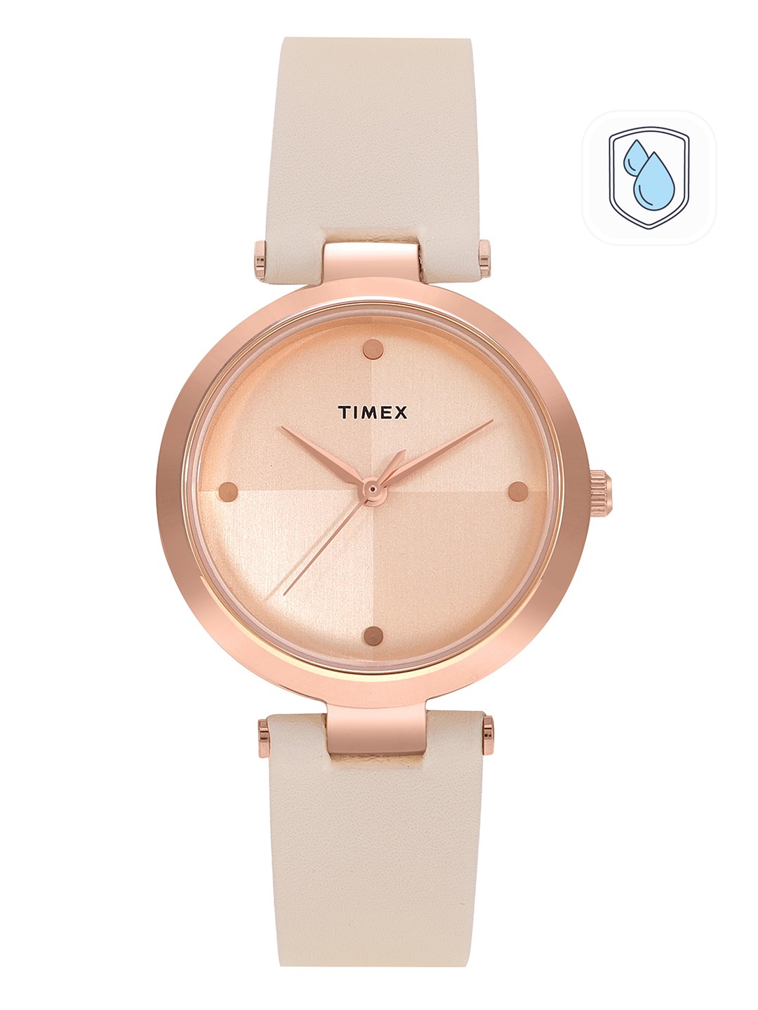 

Timex Women Rose Gold-Toned Analogue Watch - TWEL11817