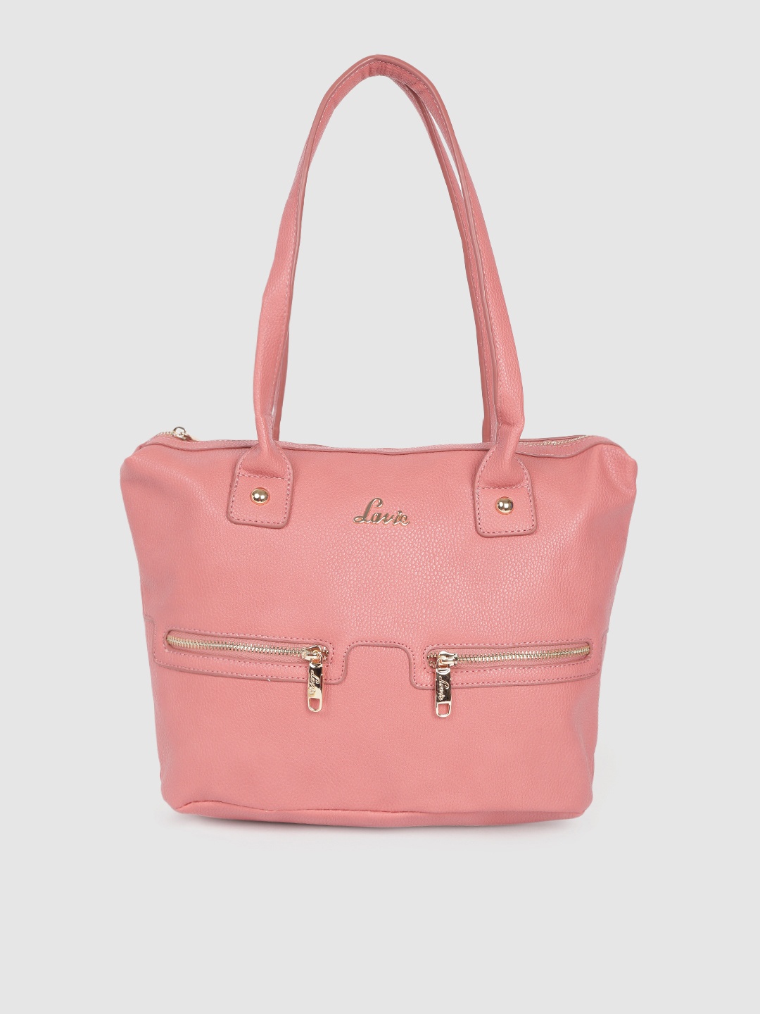 

Lavie Pink Solid Shoulder Bag