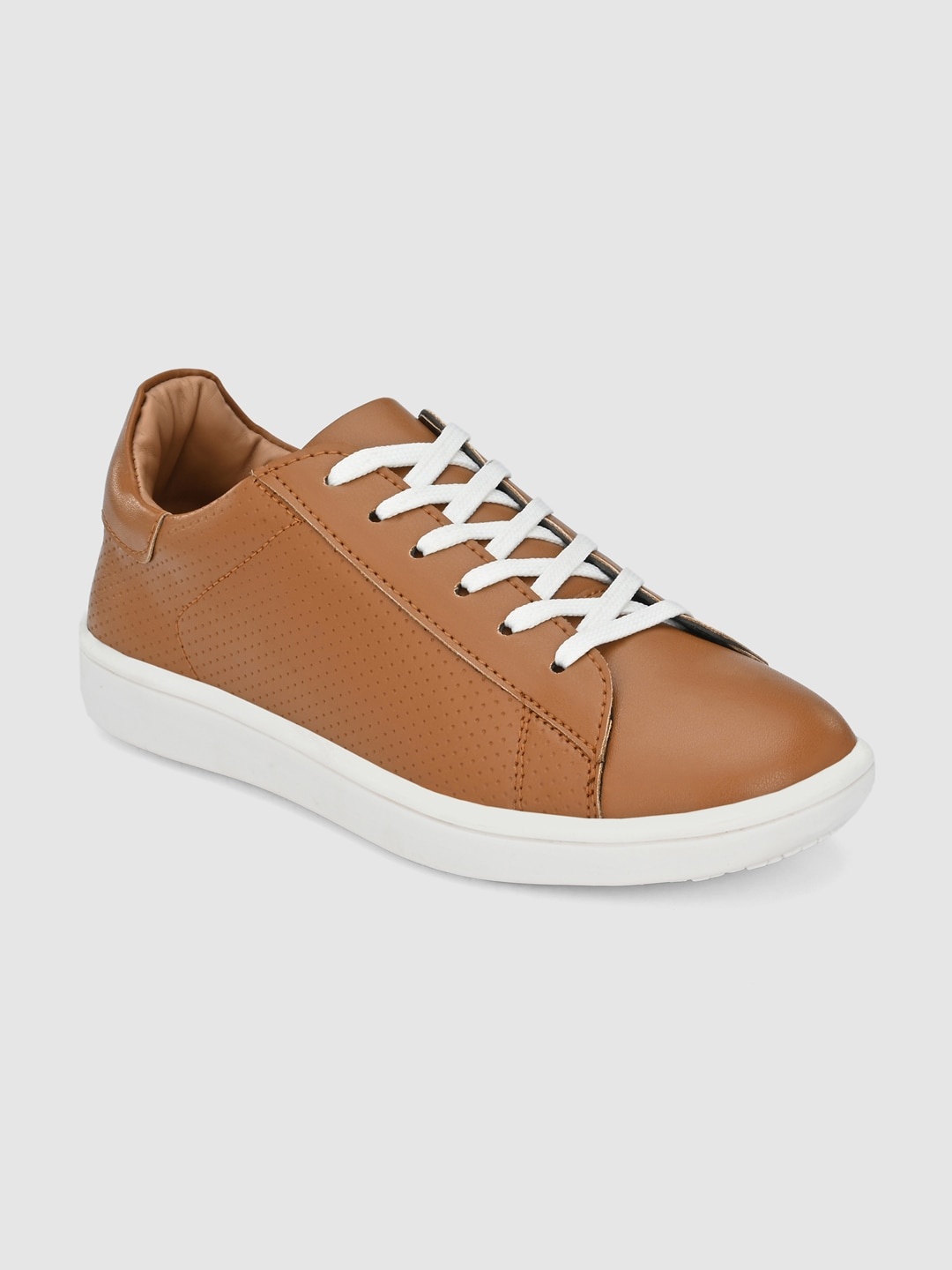 

The Roadster Lifestyle Co Women Brown Solid Sneakers