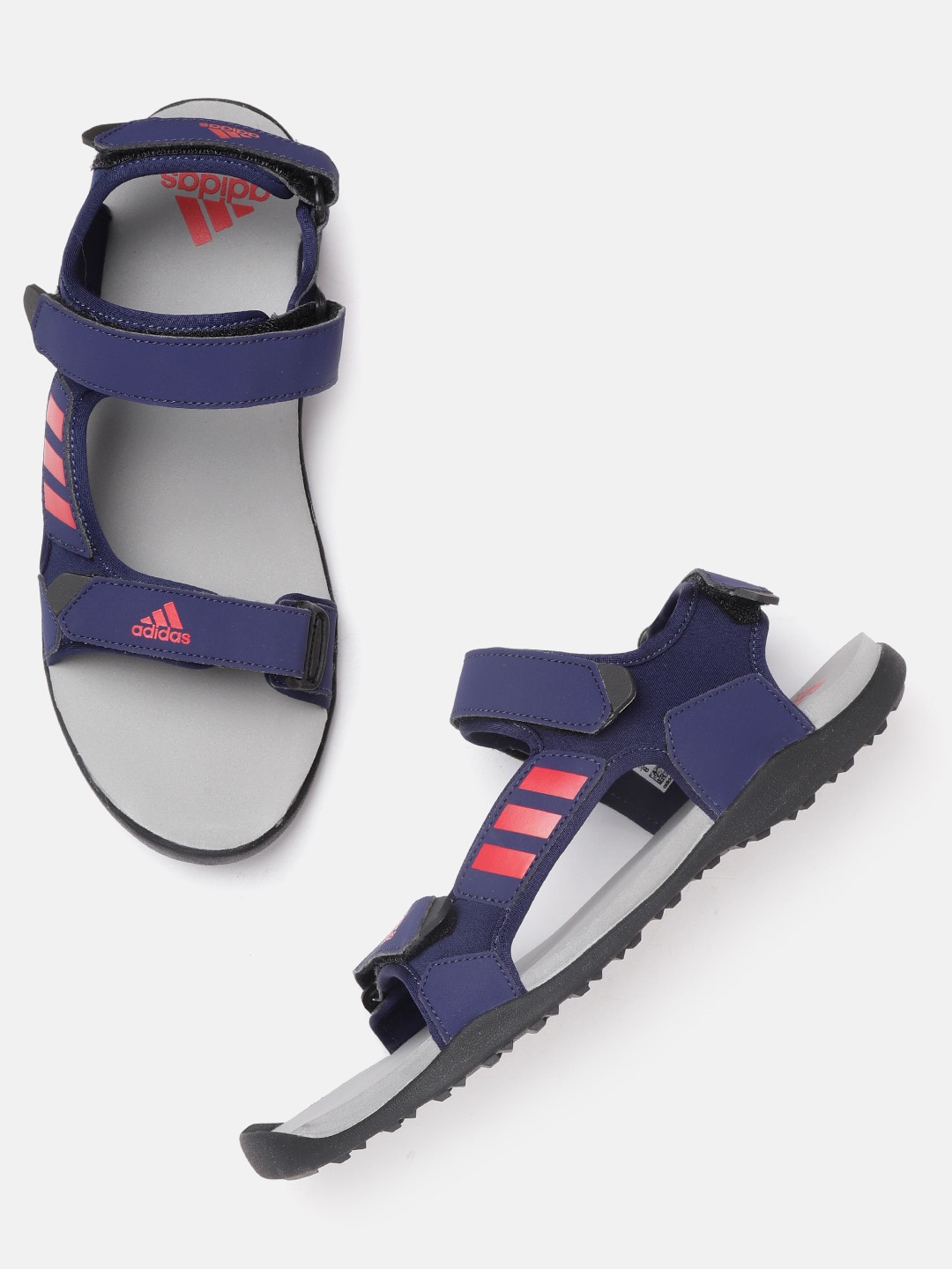 

ADIDAS Men Blue Solid Comfort ADI Sports Sandals