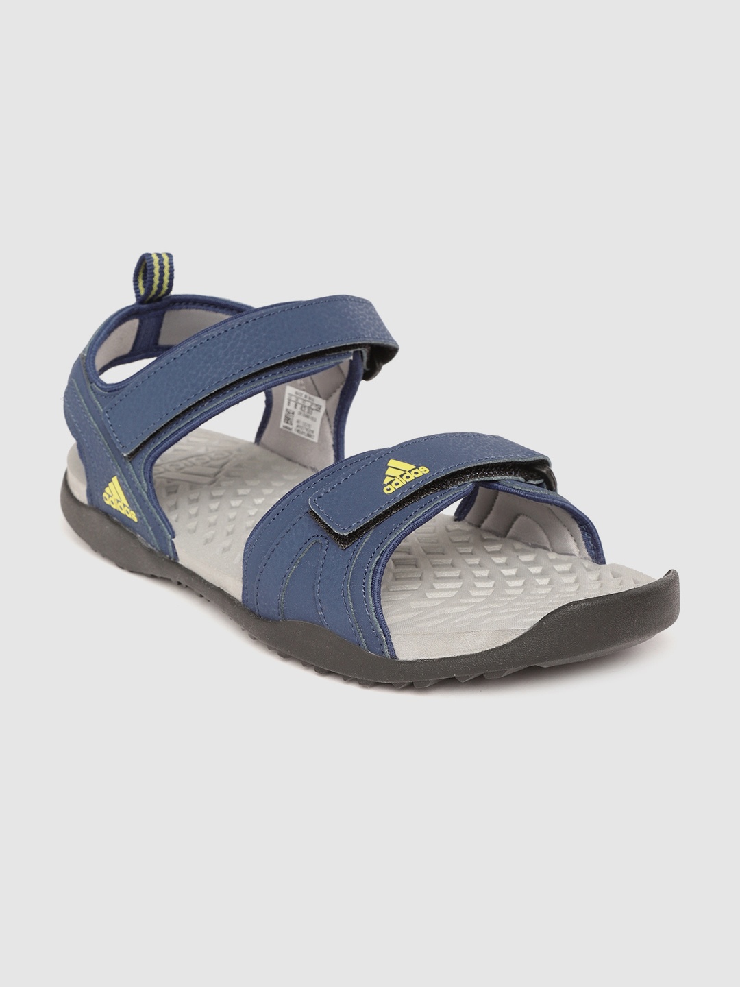

ADIDAS Men Blue & Grey Solid THANGA Sports Sandals