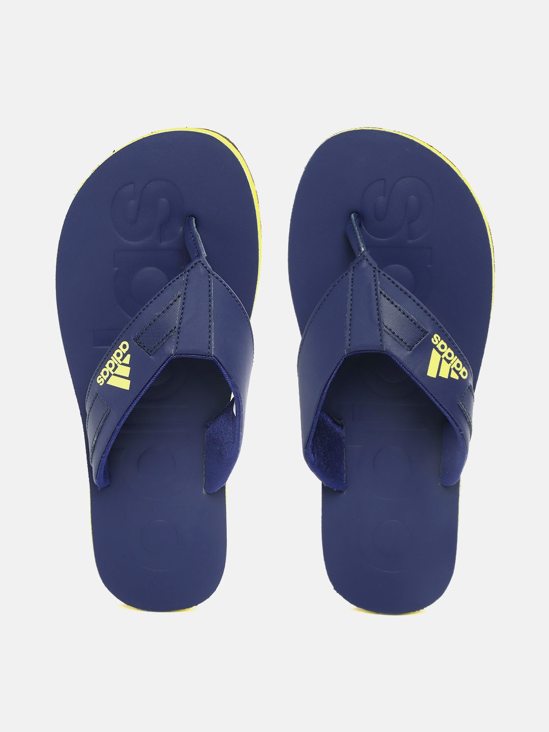 

ADIDAS Men Navy Blue Solid Slalon Thong Flip-Flops
