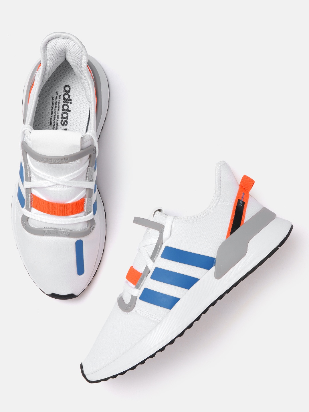

ADIDAS Originals Men White & Blue U Path Running Shoes