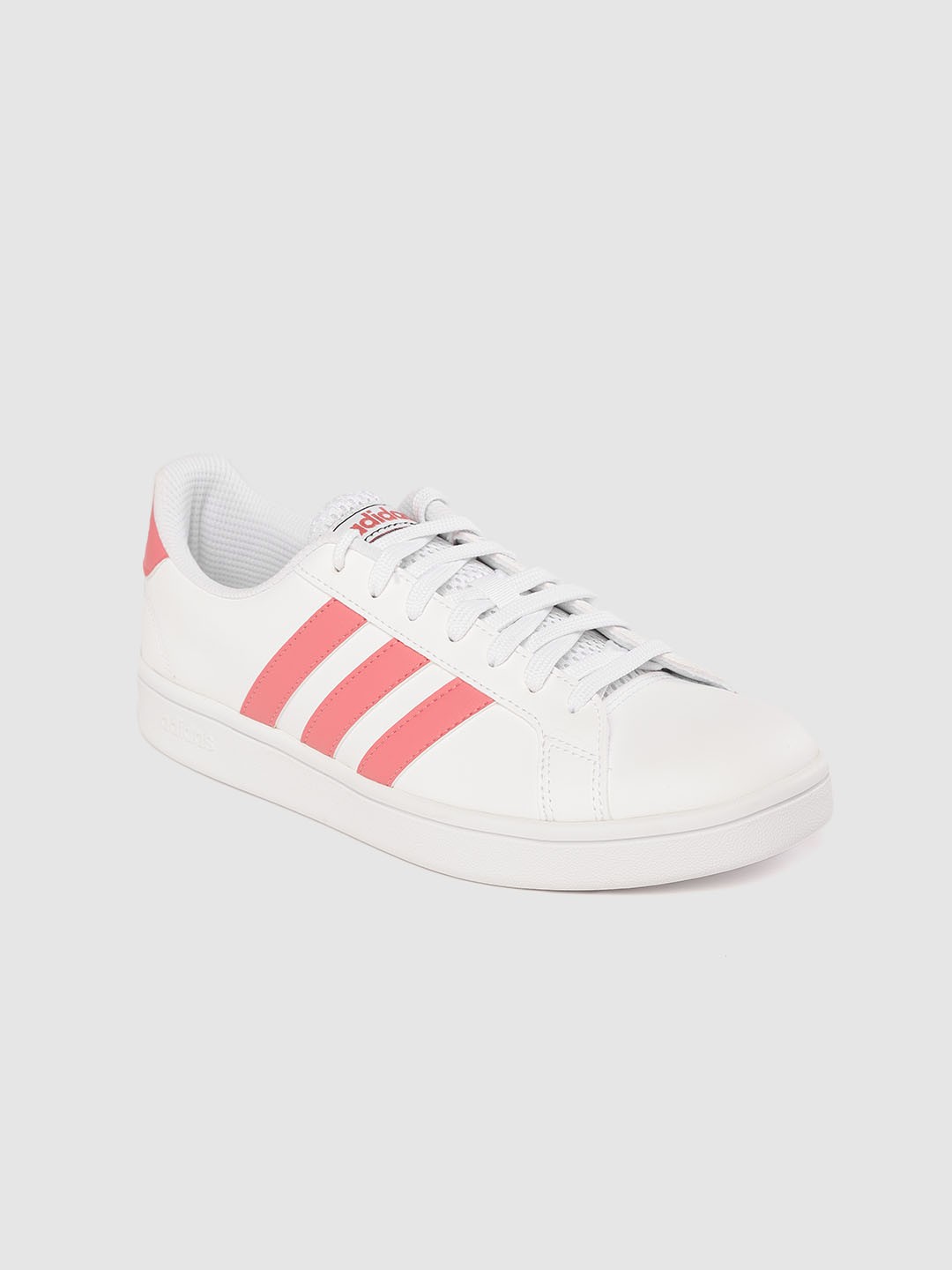 

ADIDAS Women White Solid Adiset Sneakers