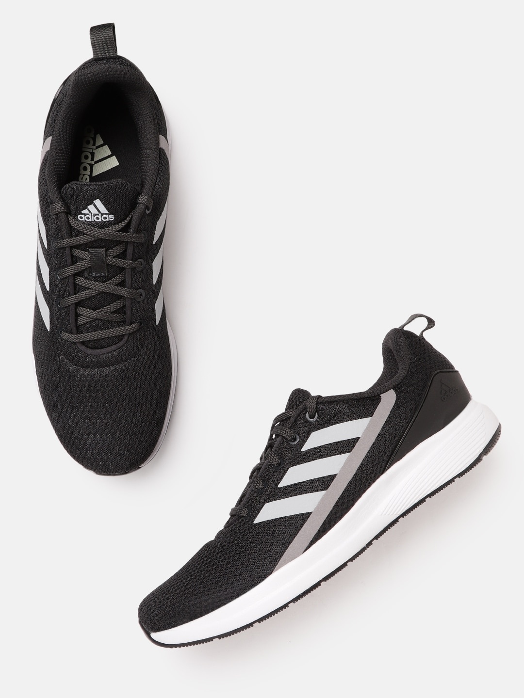 

ADIDAS Men Black Pictor M Woven Design Running Shoes