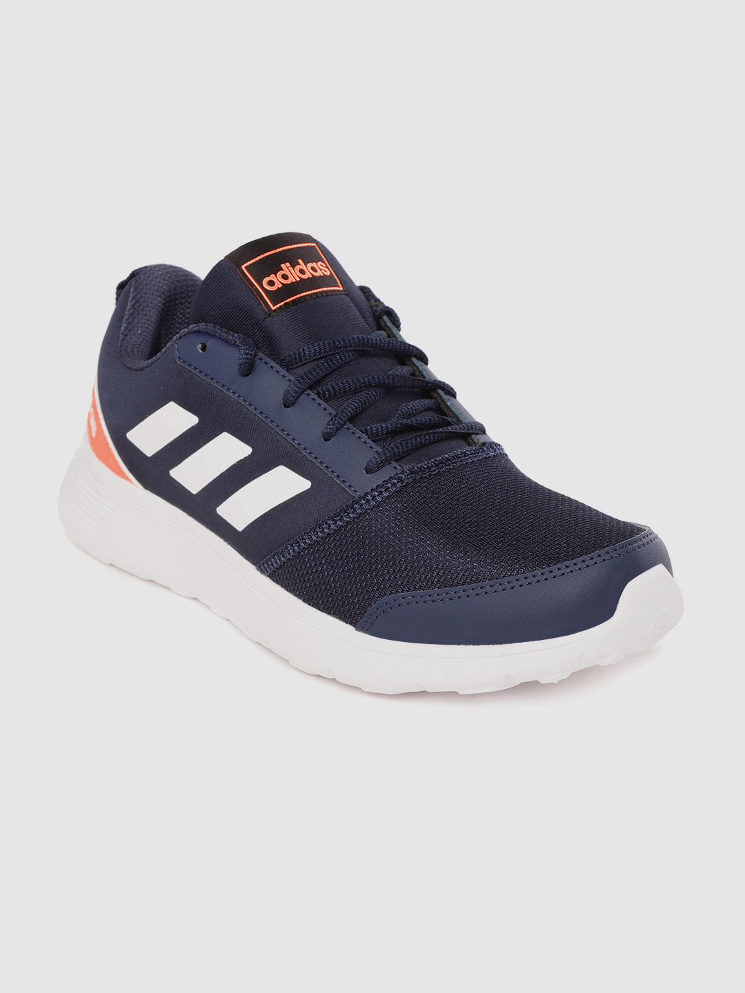 

ADIDAS Men Navy Blue Woven Design Adinok Running Shoes
