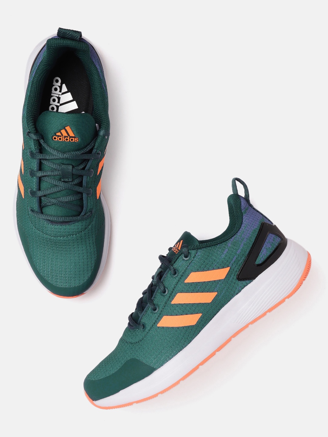 

ADIDAS Men Teal Green Jest Woven Design Running Shoes