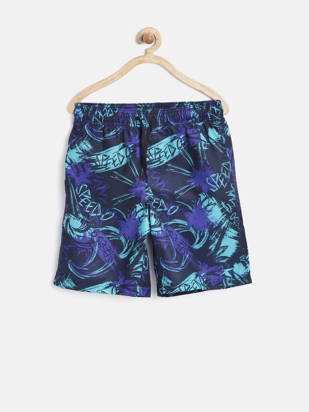 

Speedo Boys Black Printed Swim Shorts 8078578212