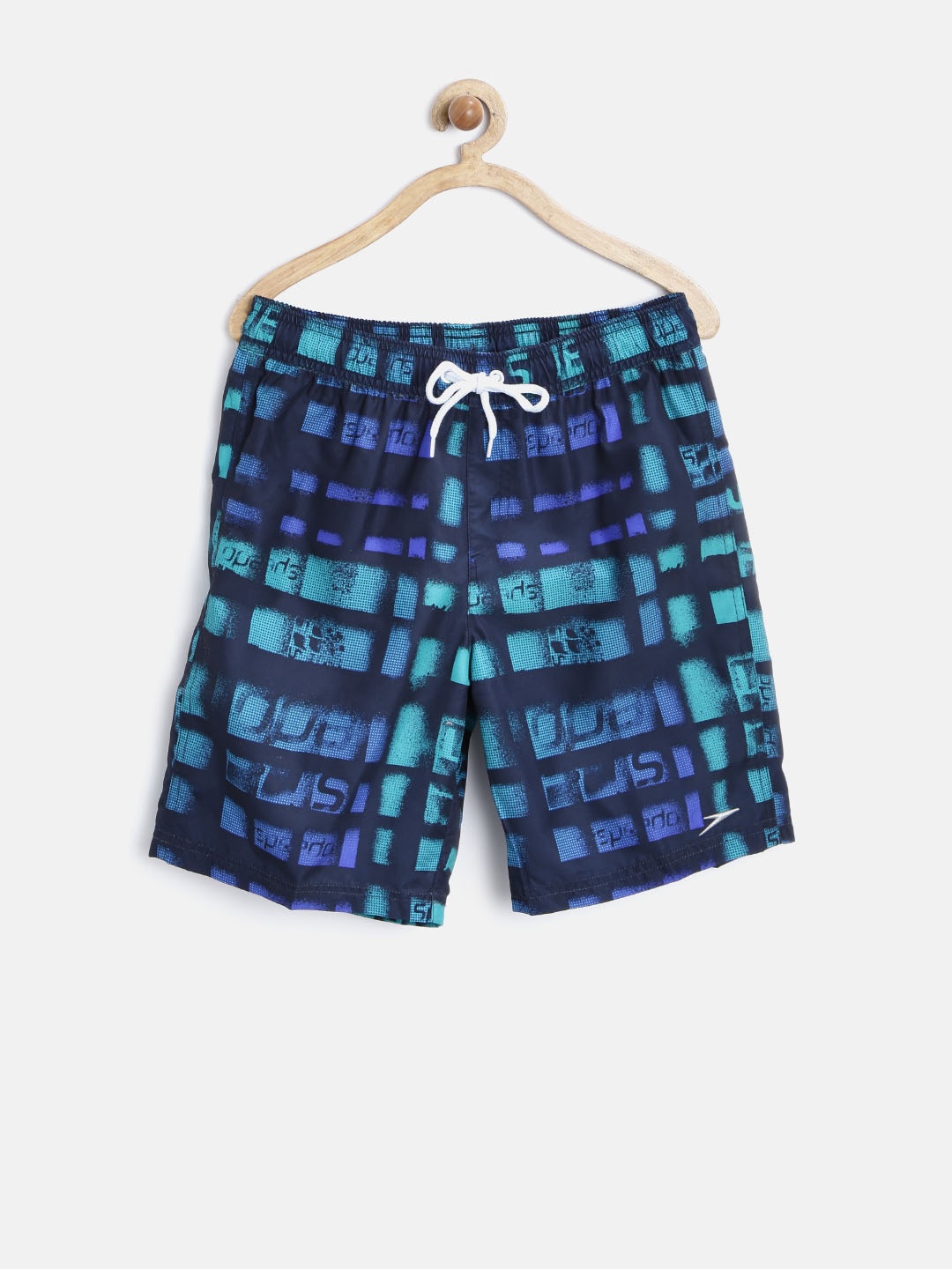 

Speedo Boys Blue Printed Swim Shorts 8078579015
