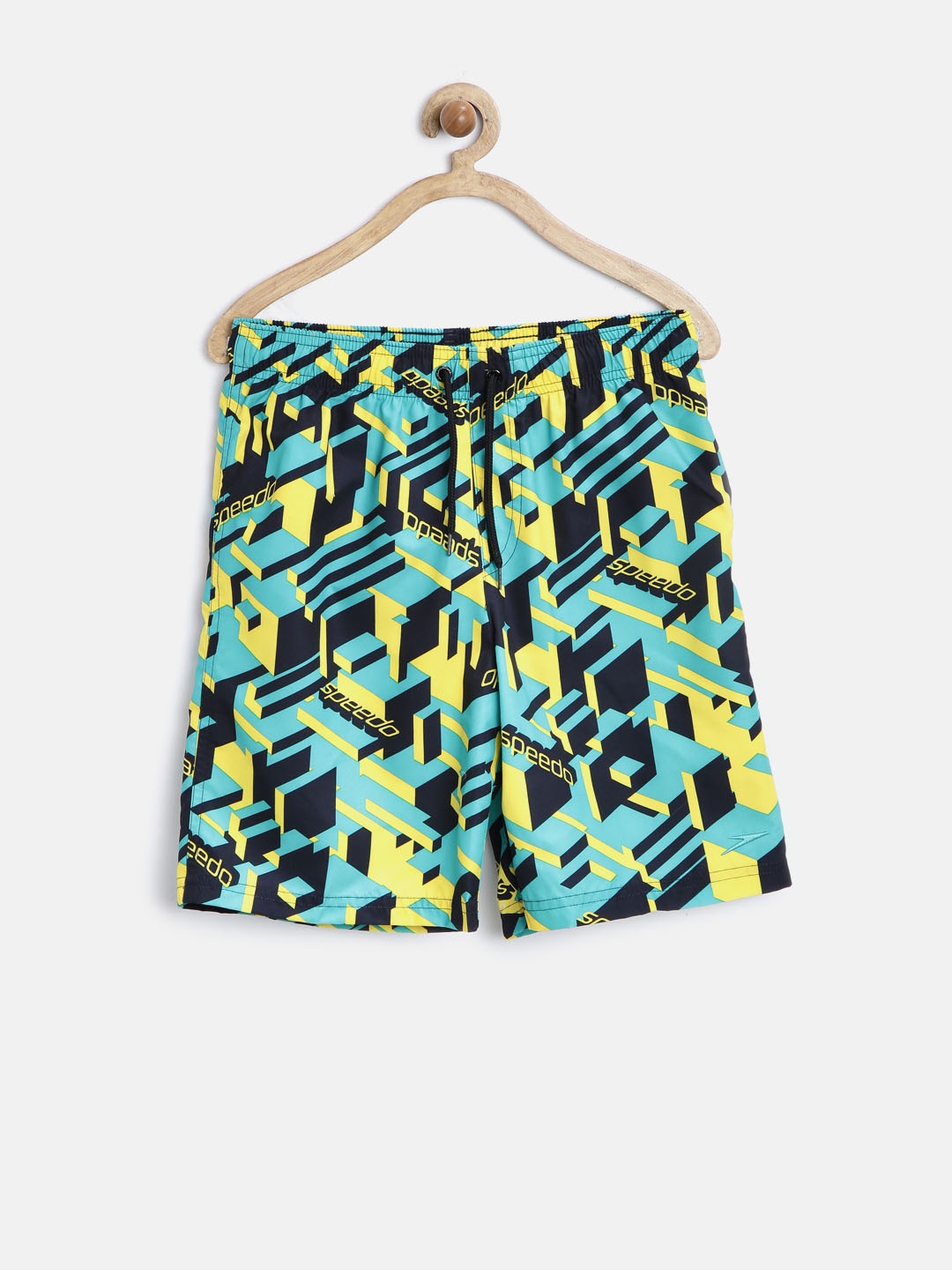 

Speedo Boys Green Printed Swim Shorts 8078579672