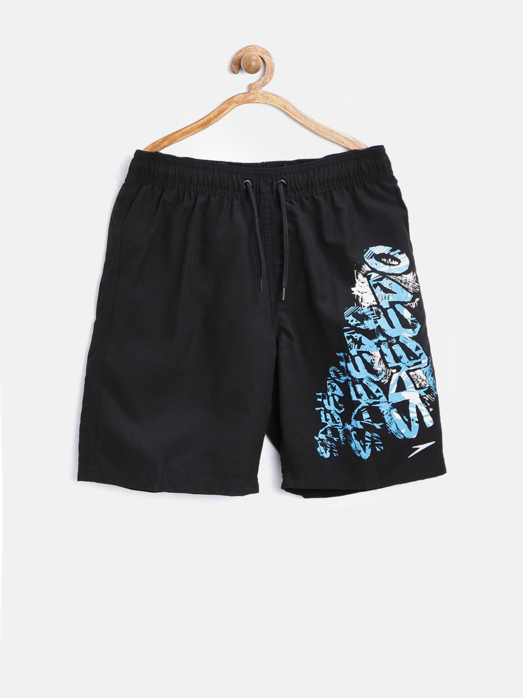 

Speedo Junior Boys Black Printed Swim Shorts 8078581111