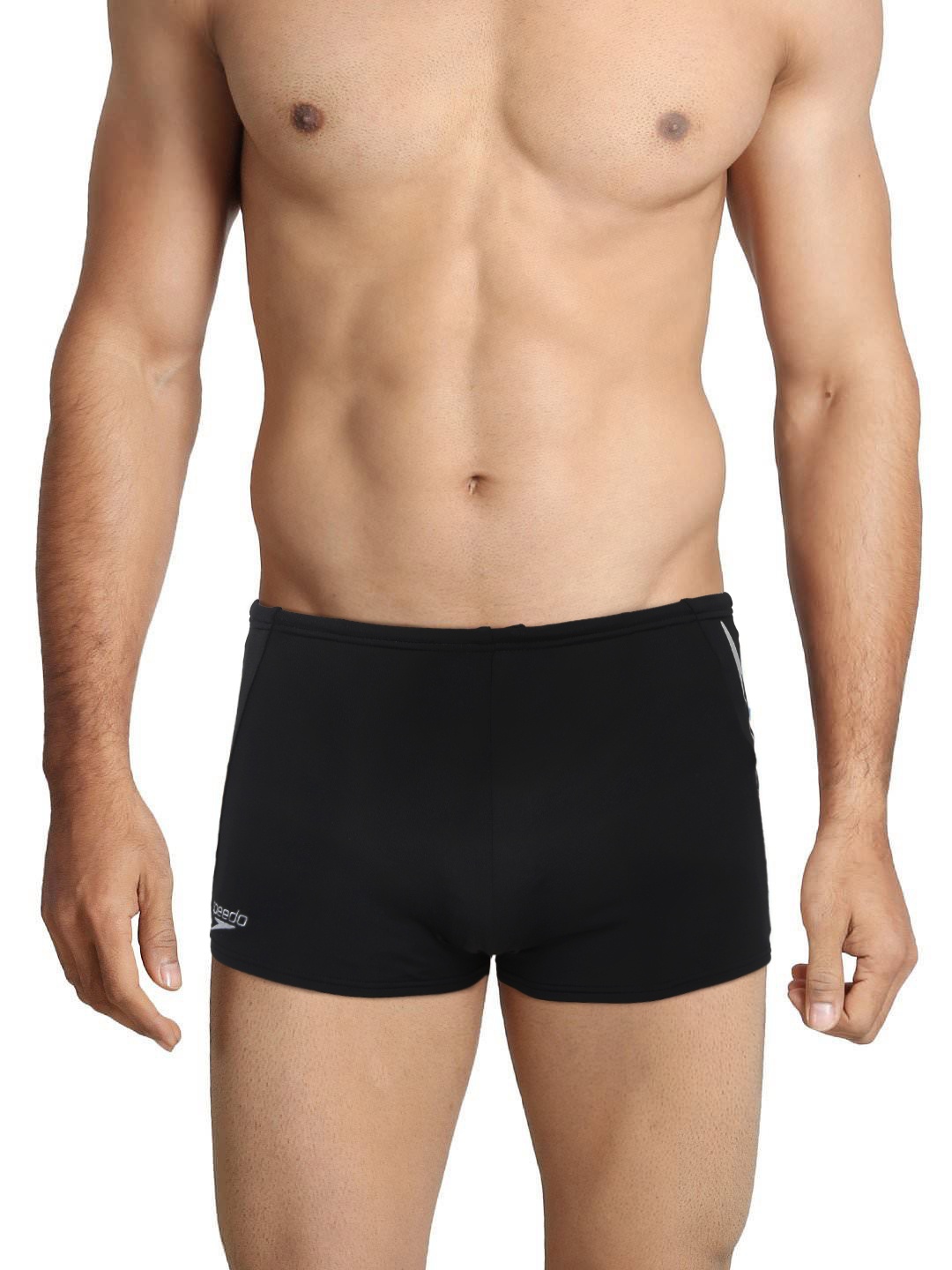 

Speedo Men Black Endurance+ Swimming Trunks