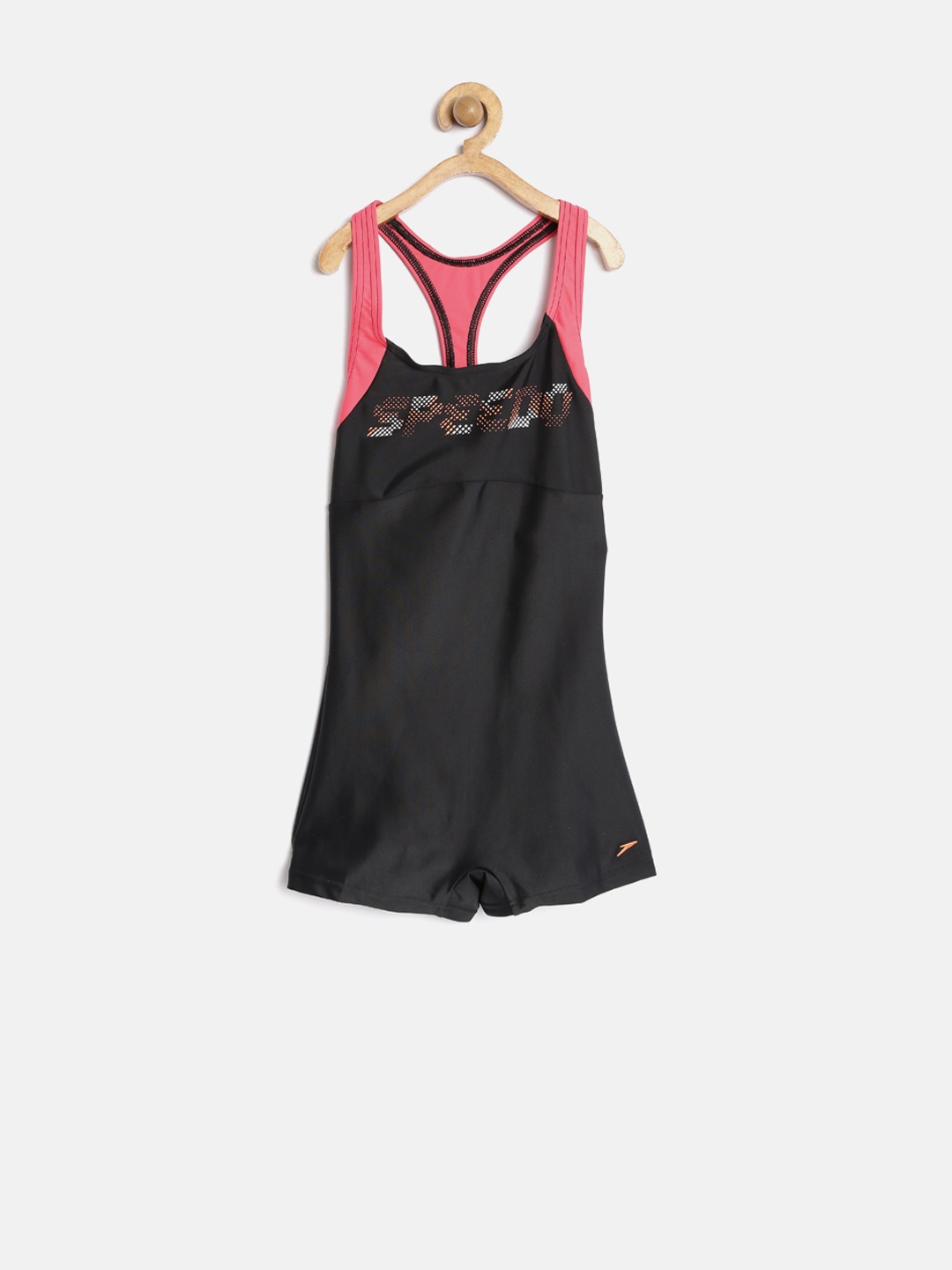 

Speedo Junior Girls Black Printed Swimsuit 8079425615
