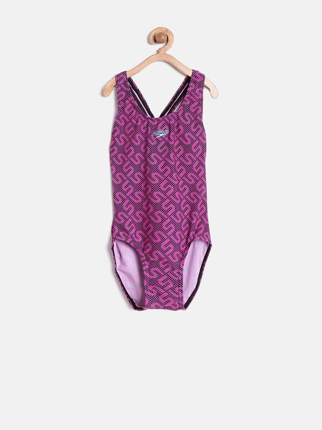 

Speedo Girls Pink Printed Swimsuit 8088339351