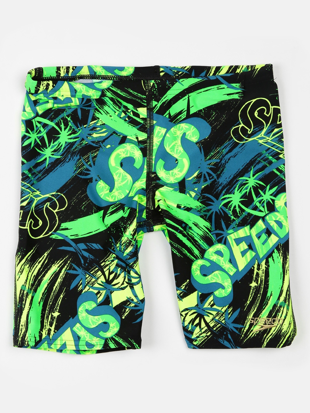 

Speedo Boys Green Printed Swim Shorts 801555A750