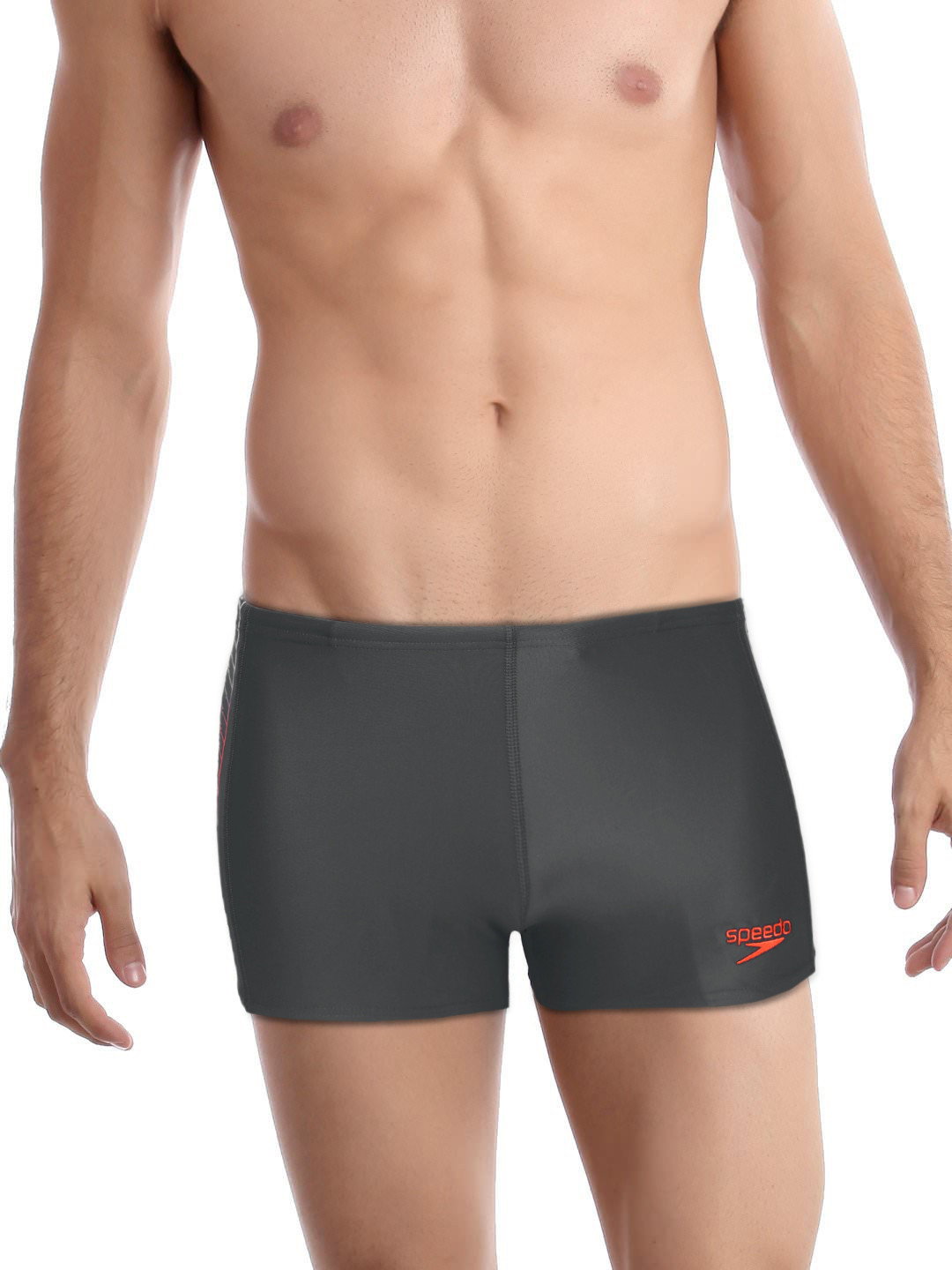 

Speedo Men Grey Printed Swim Shorts 804510A824