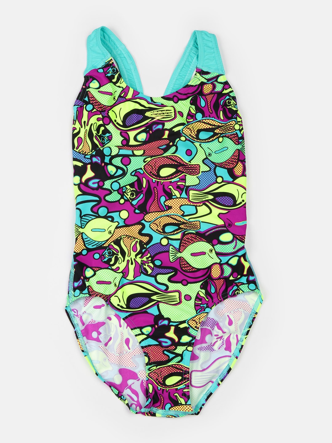 

Speedo Girls Multicoloured Printed Swimsuit 807386A723, Multi