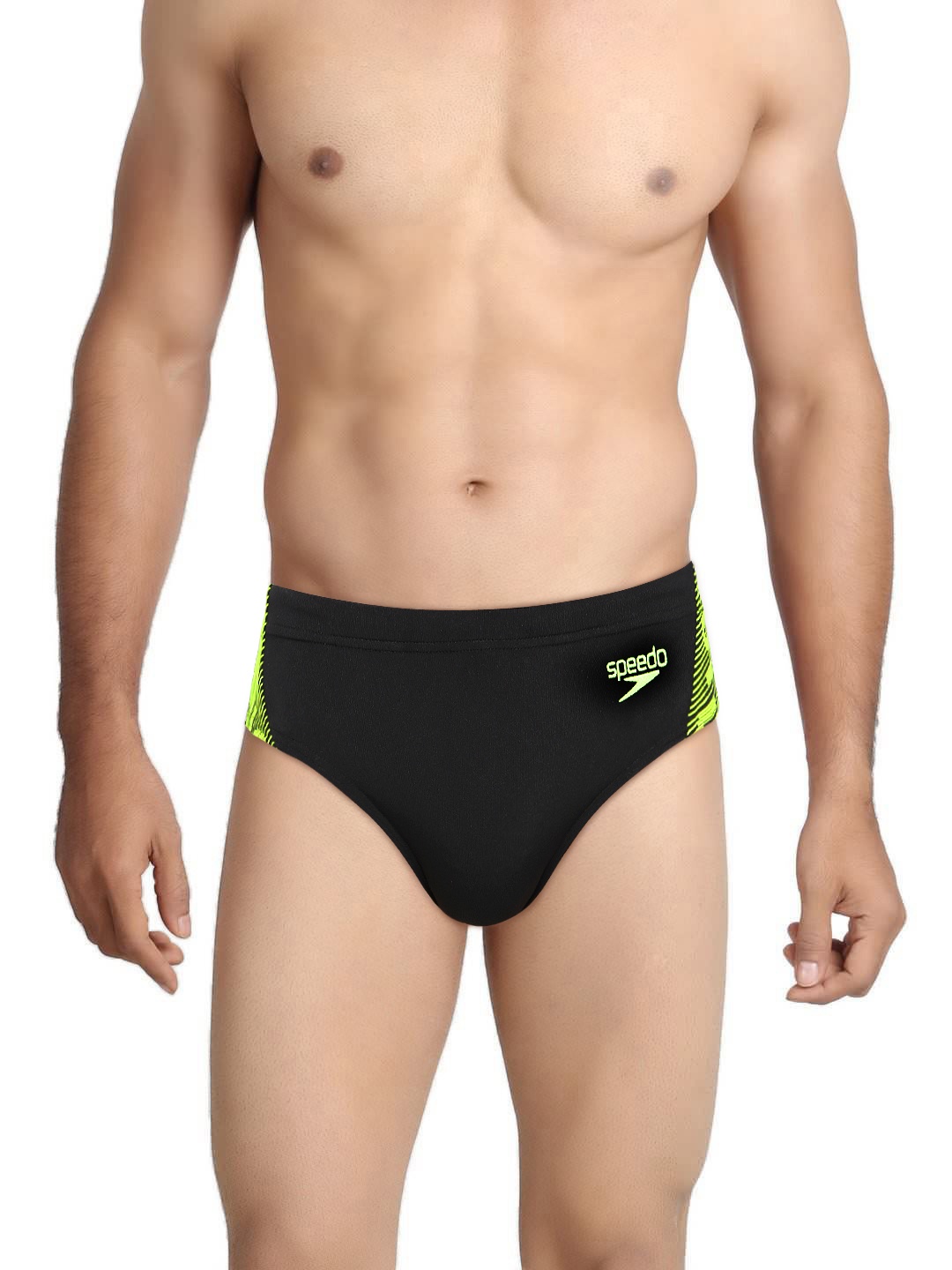 

Speedo Men Black Endurance+ Swimming Briefs