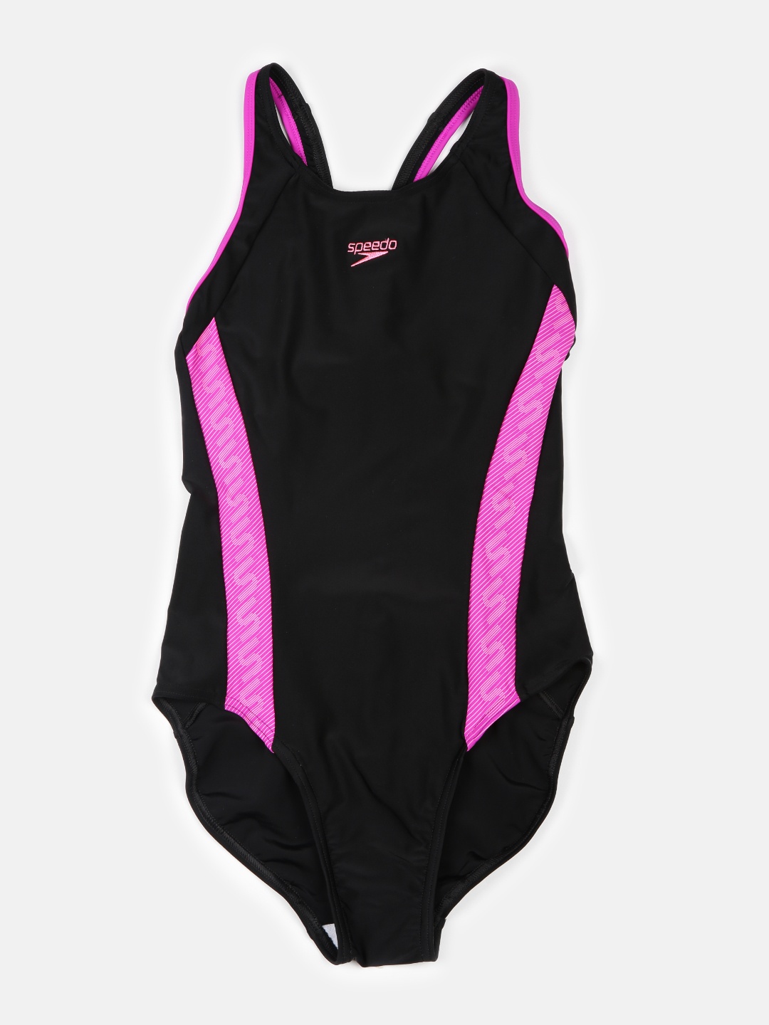 

Speedo Girls Black Printed Swimsuit 808747A720