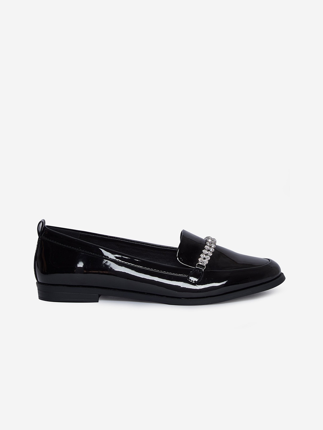 

DOROTHY PERKINS Women Black Embellished Loafers