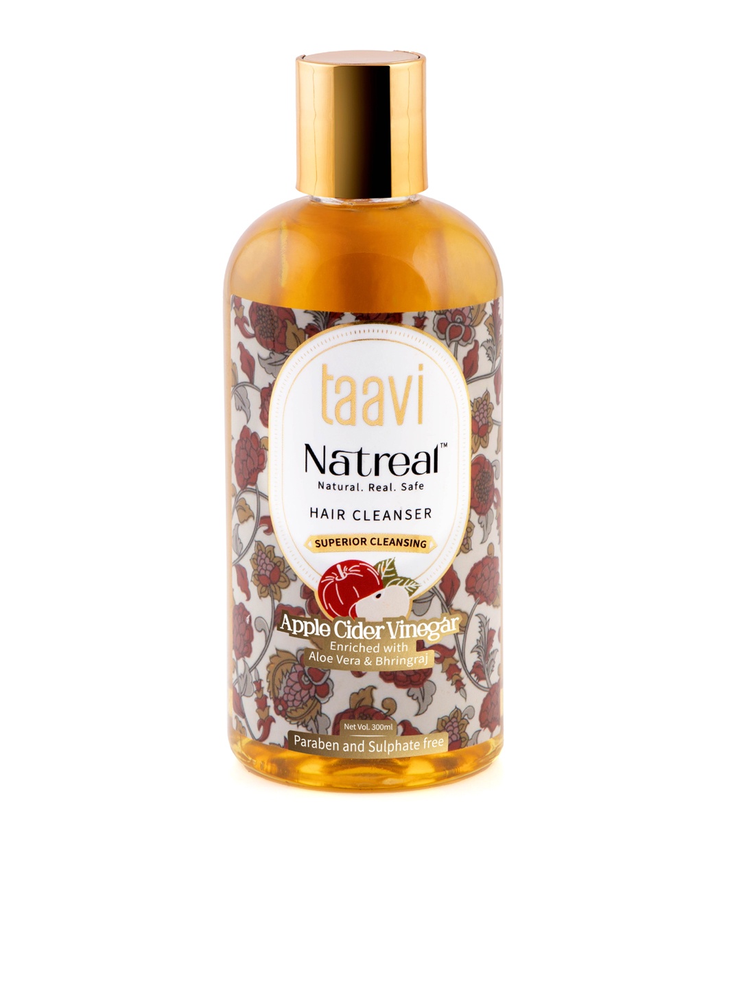 

Taavi Unisex Natreal Apple Cider Vinegar Hair Cleanser 300 ml, Brown