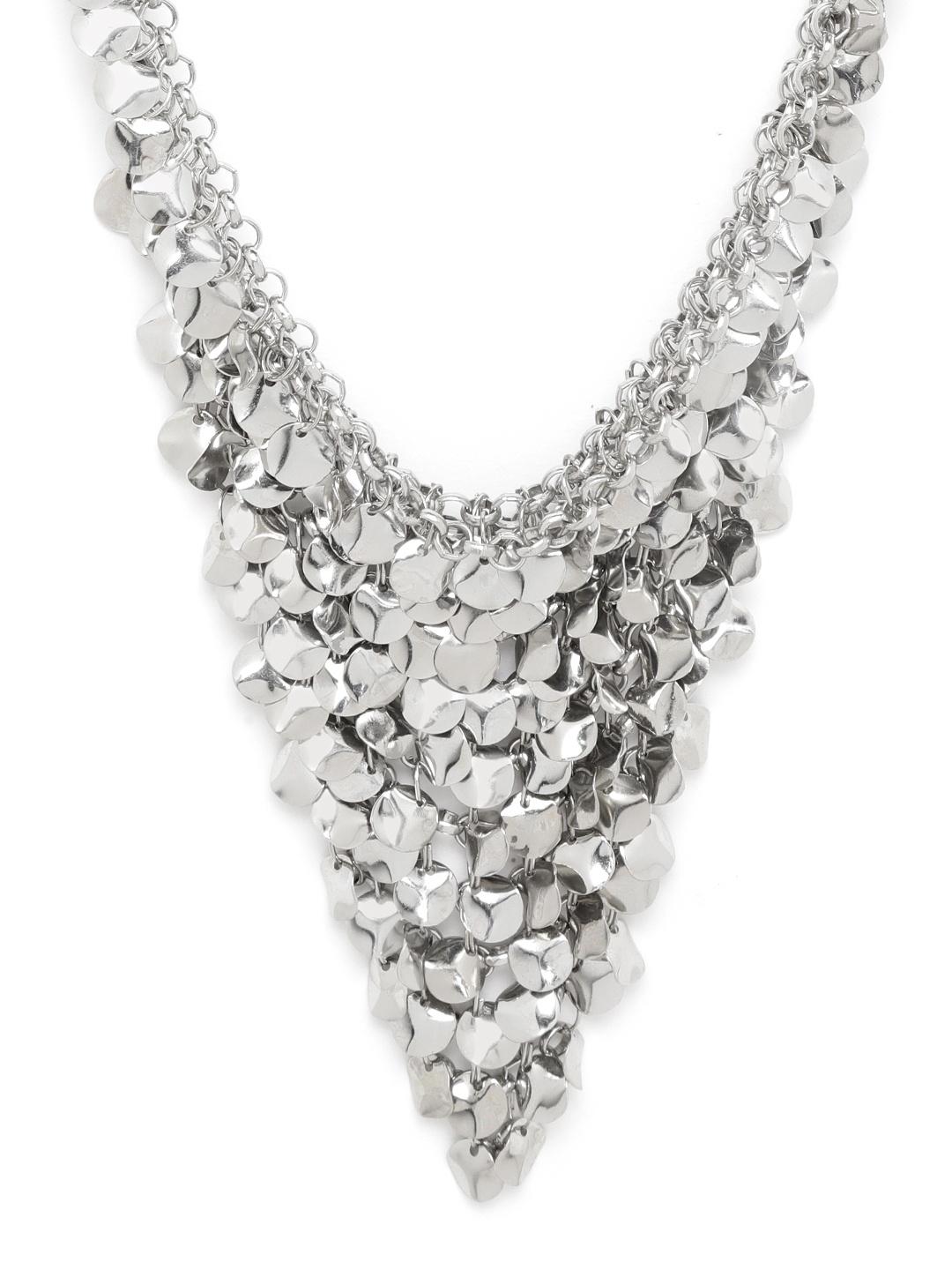 

RICHEERA Women Silver-Plated Necklace