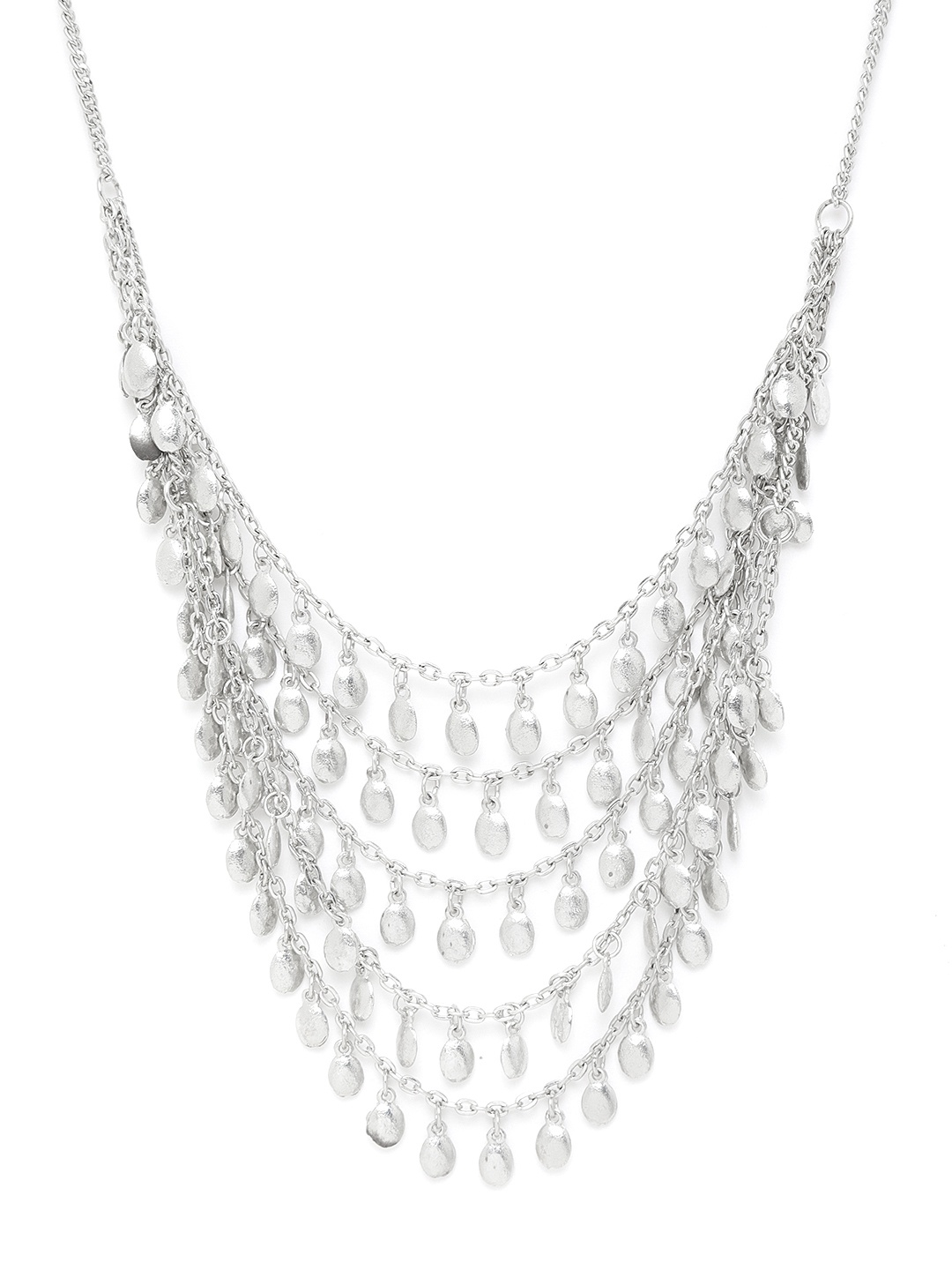 

RICHEERA Silver-Plated Layered Necklace