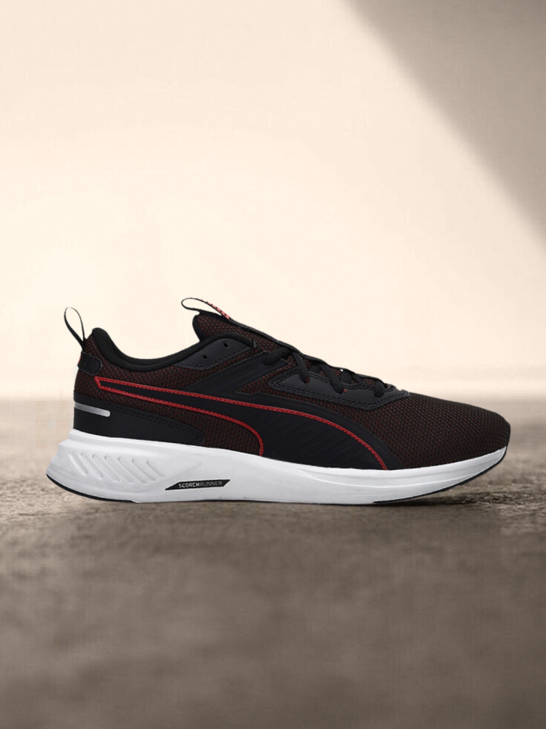 

Puma Unisex Black Scorch Runner Running Sports Shoes