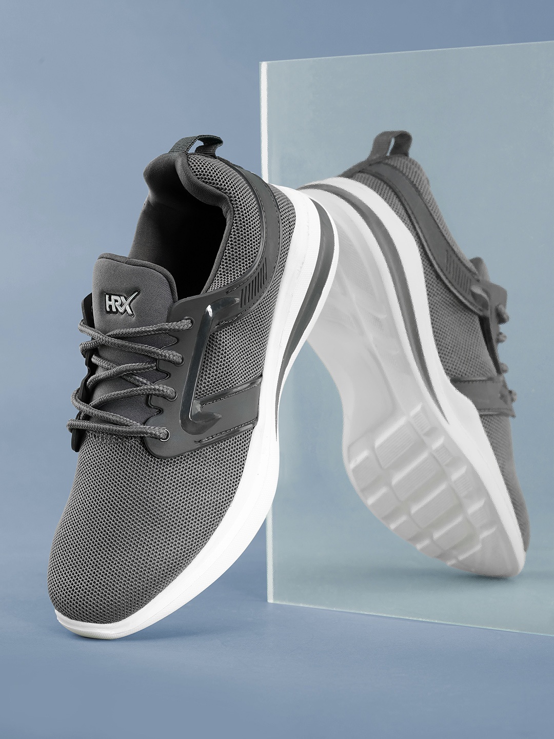 

HRX by Hrithik Roshan Men Grey Street Running Shoes