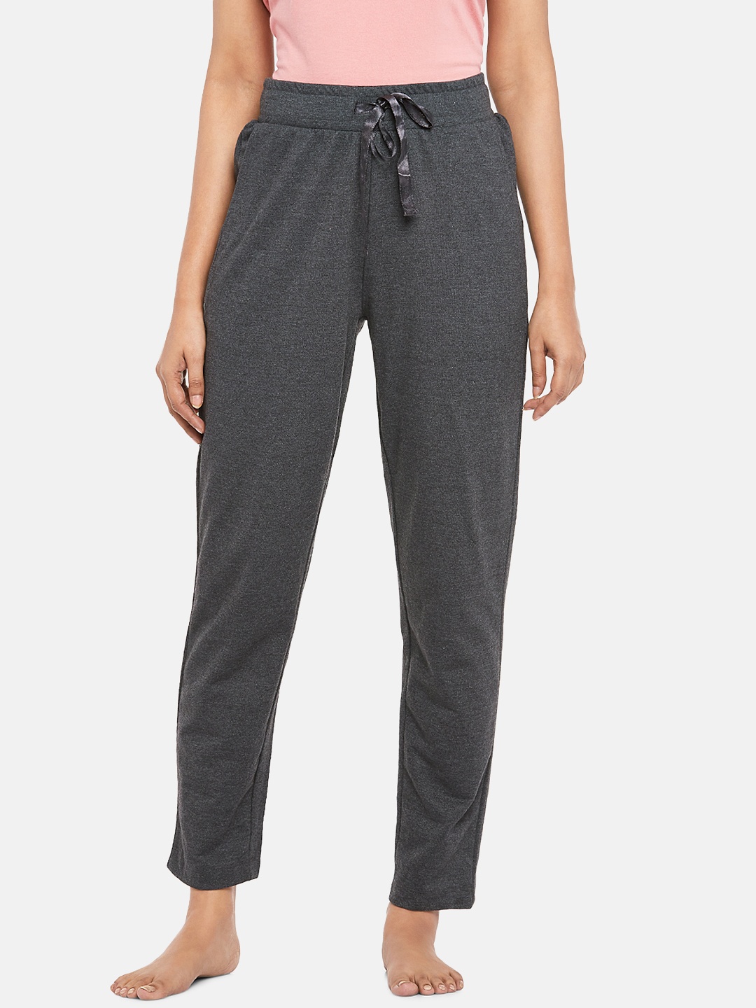 

Dreamz by Pantaloons Women Grey Solid Lounge Pants 8905172225737
