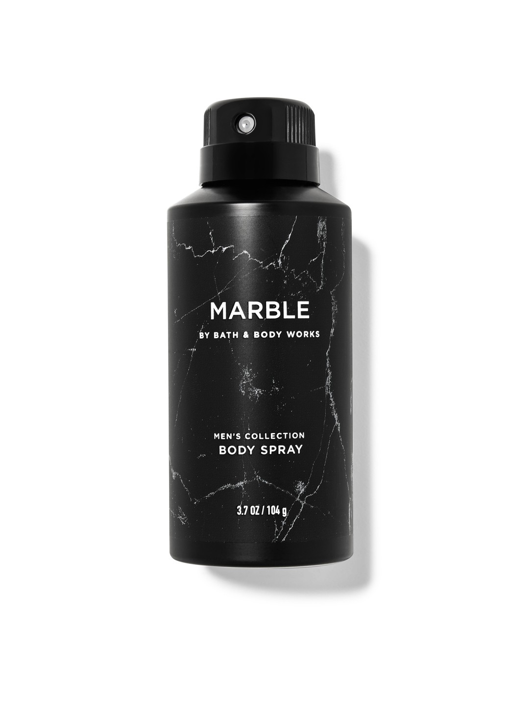 

Bath & Body Works Men Marble Deodorizing Body Spray 104 g, Black