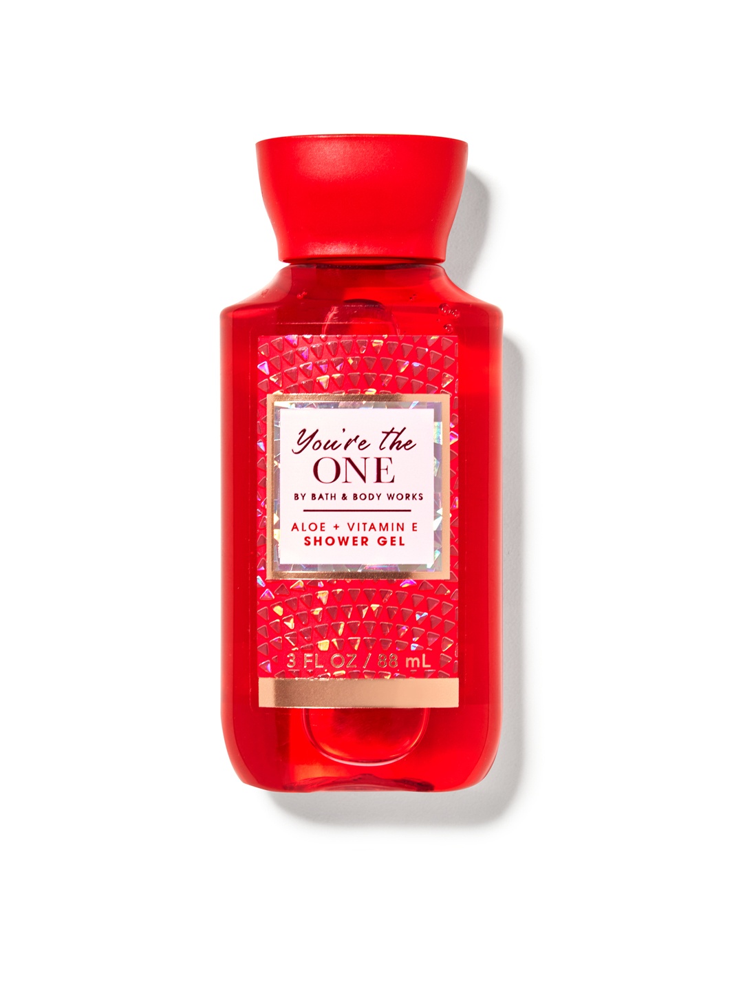 

Bath & Body Works Unisex You're the One Travel Size Shower Gel 88 ml, Red