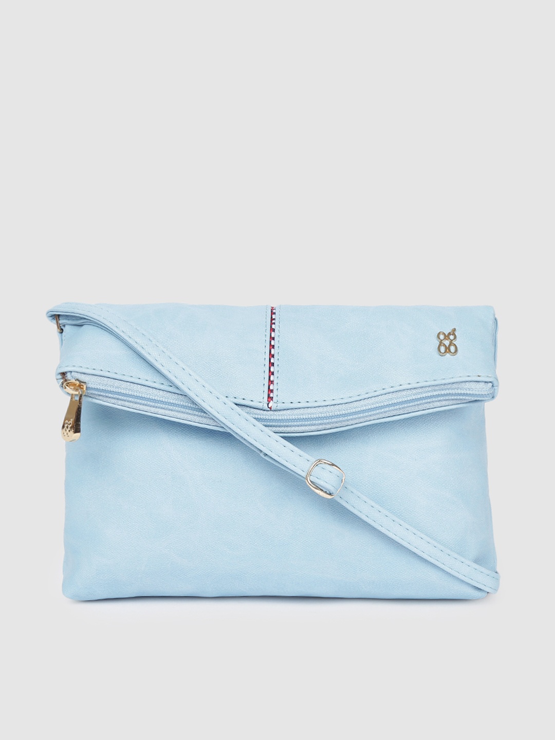 

Baggit Blue Solid Sling Bag