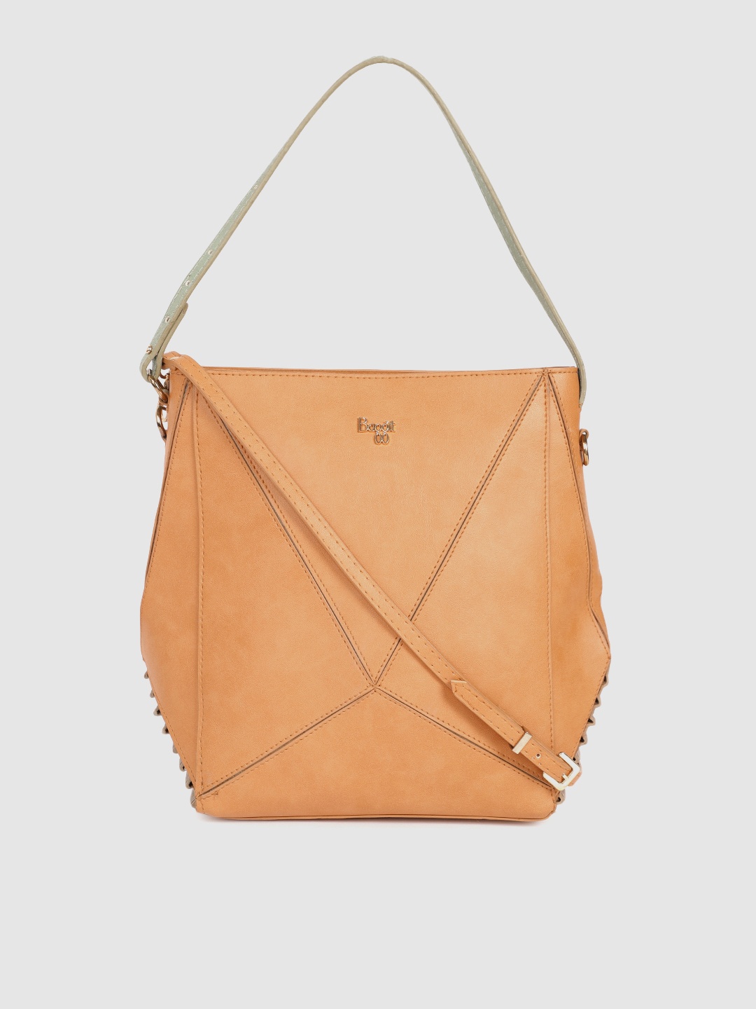 

Baggit Beige Solid VINKY Y G Z HARDY Sling Bag