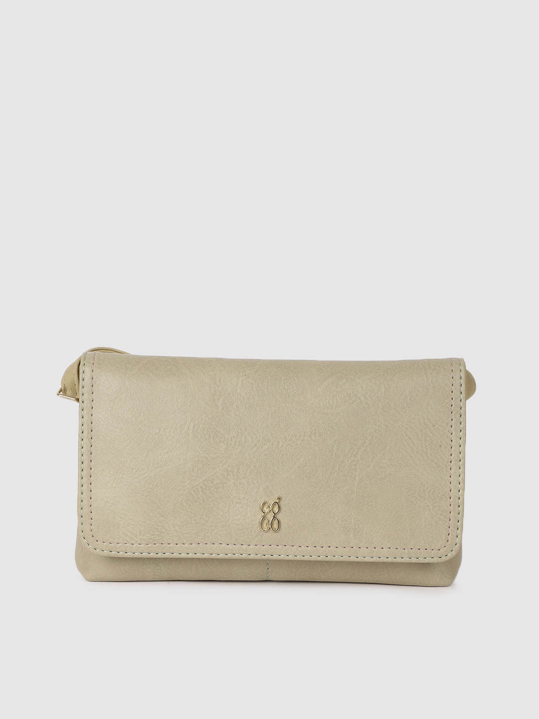 

Baggit Beige Solid Sling Bag