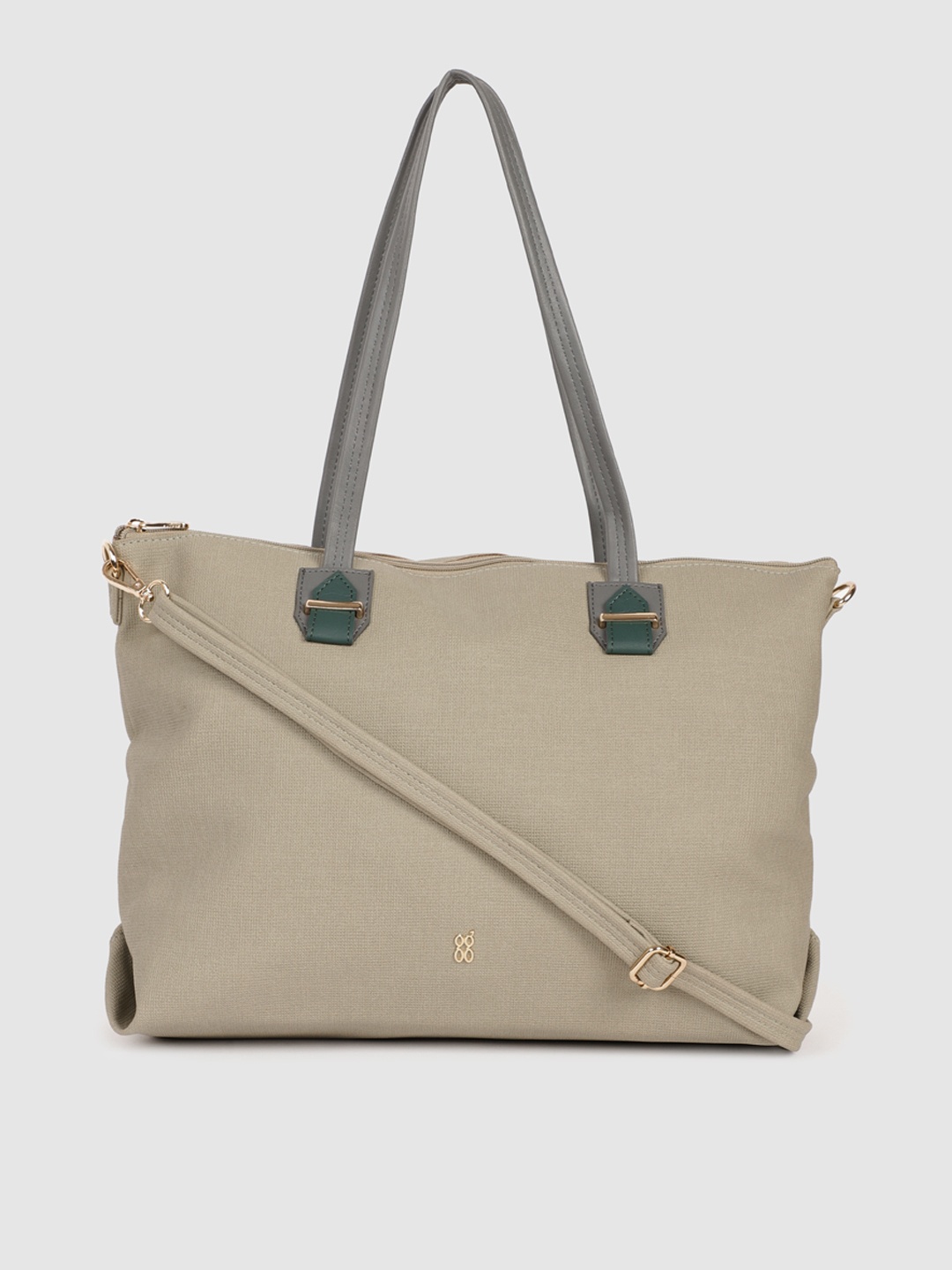 

Baggit Green Solid SNOBBY E BRODEY Shoulder Bag