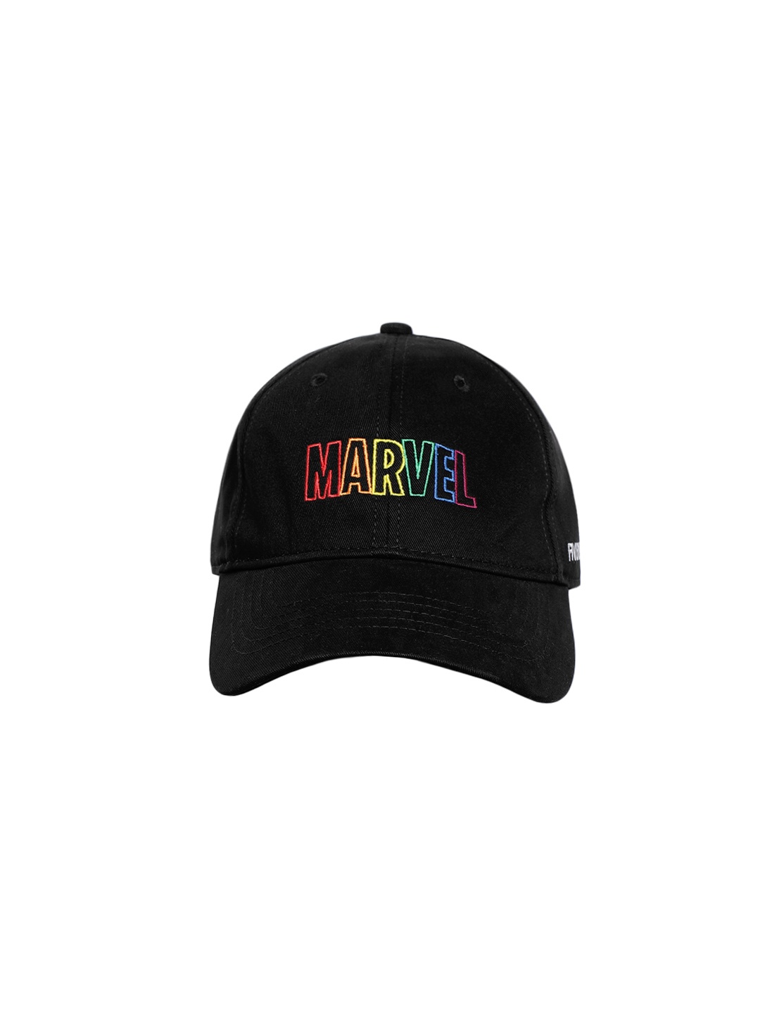 

Kook N Keech Men Black Embroidered Marvel Baseball Cap