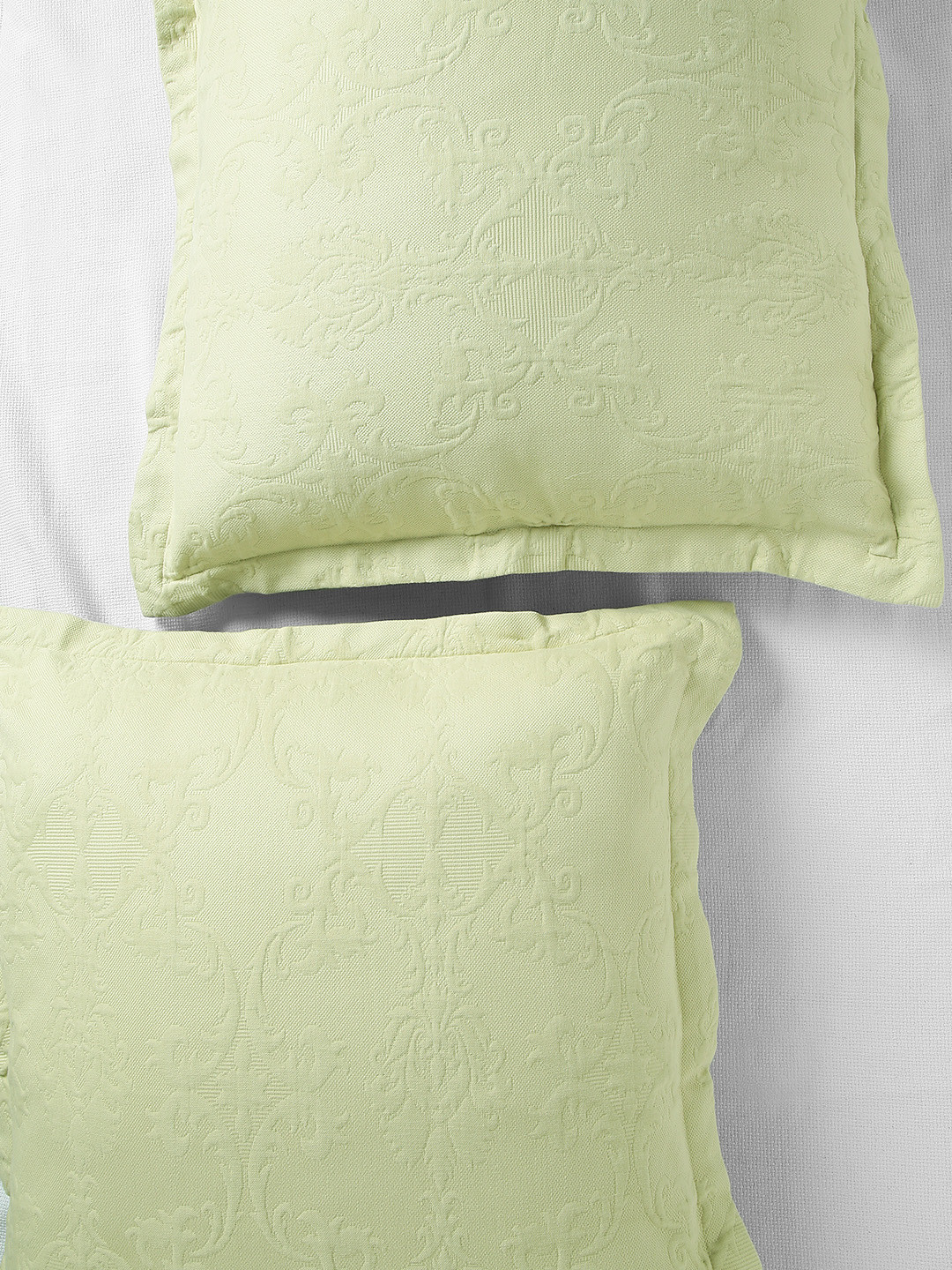

MASPAR Set of 2 Green 26'' x 26'' Square Pillow Sham Covers