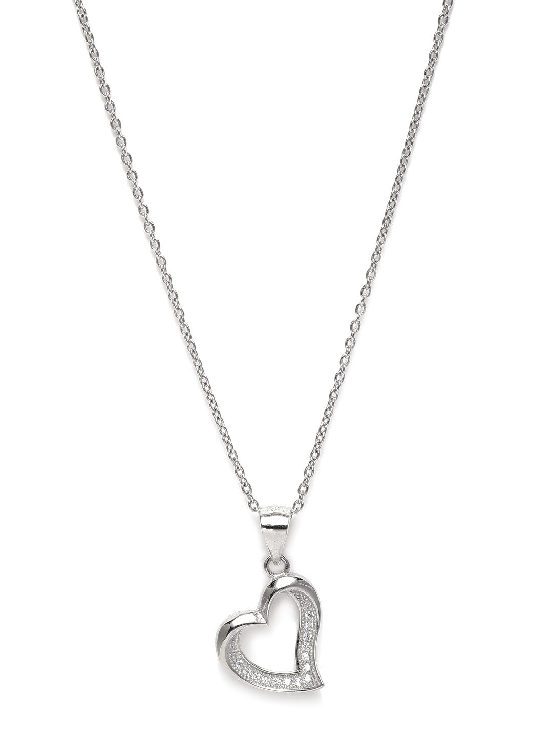 

GIVA 925 Sterling Silver Rhodium-Plated Necklace