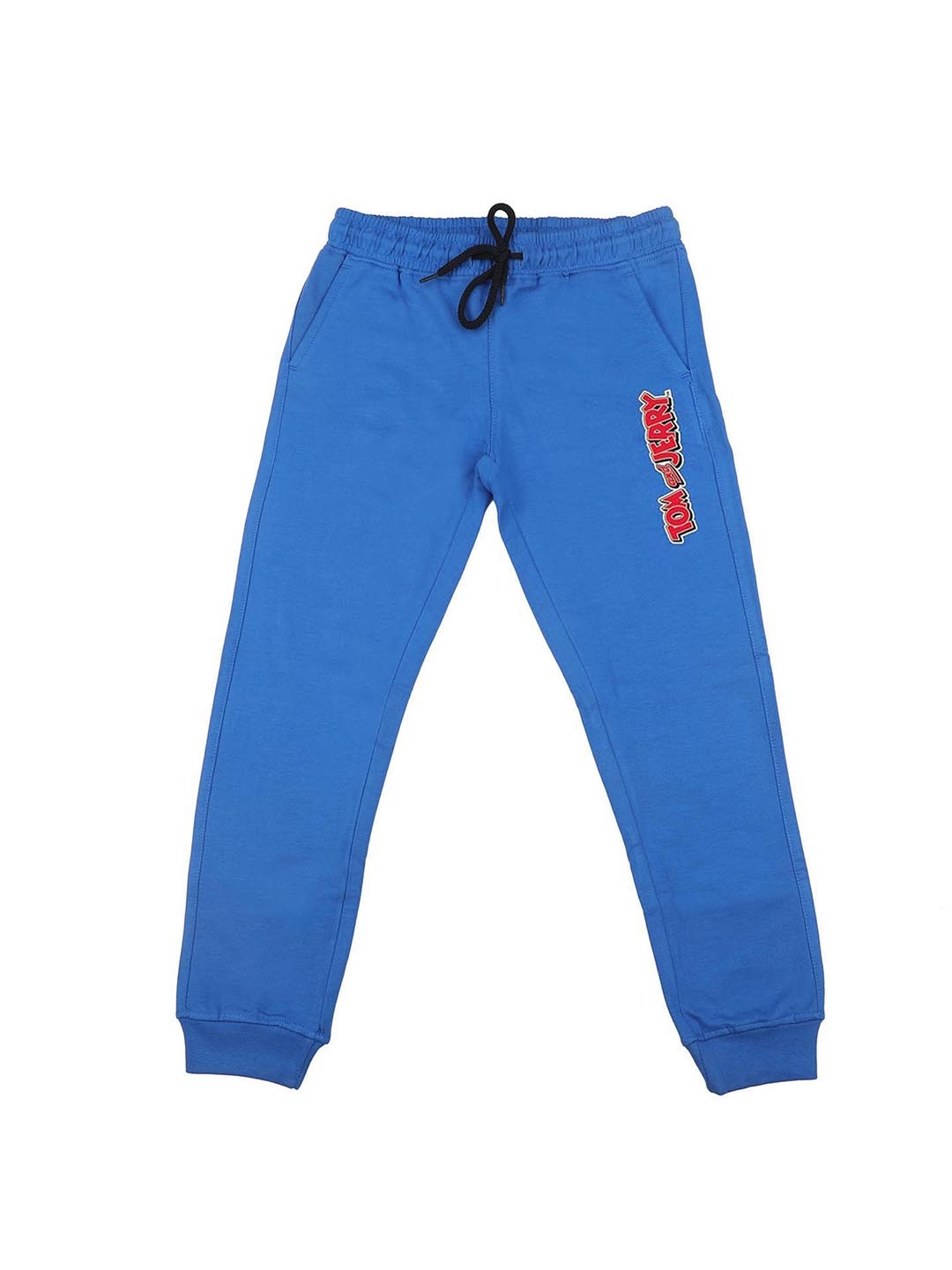 

Tom & Jerry Boys Blue Solid Joggers