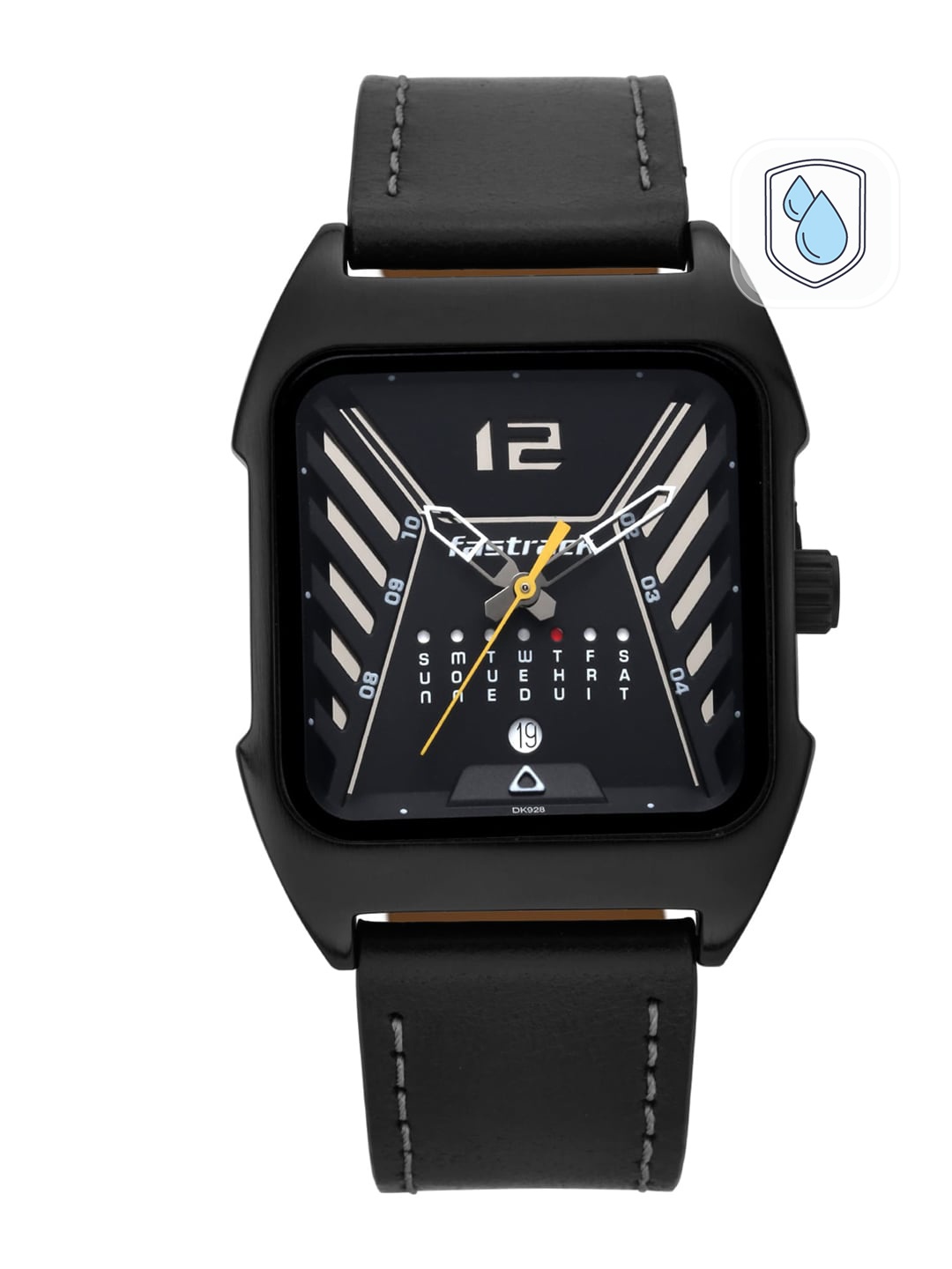 

Fastrack Men Black Analogue Watch 3249NL01