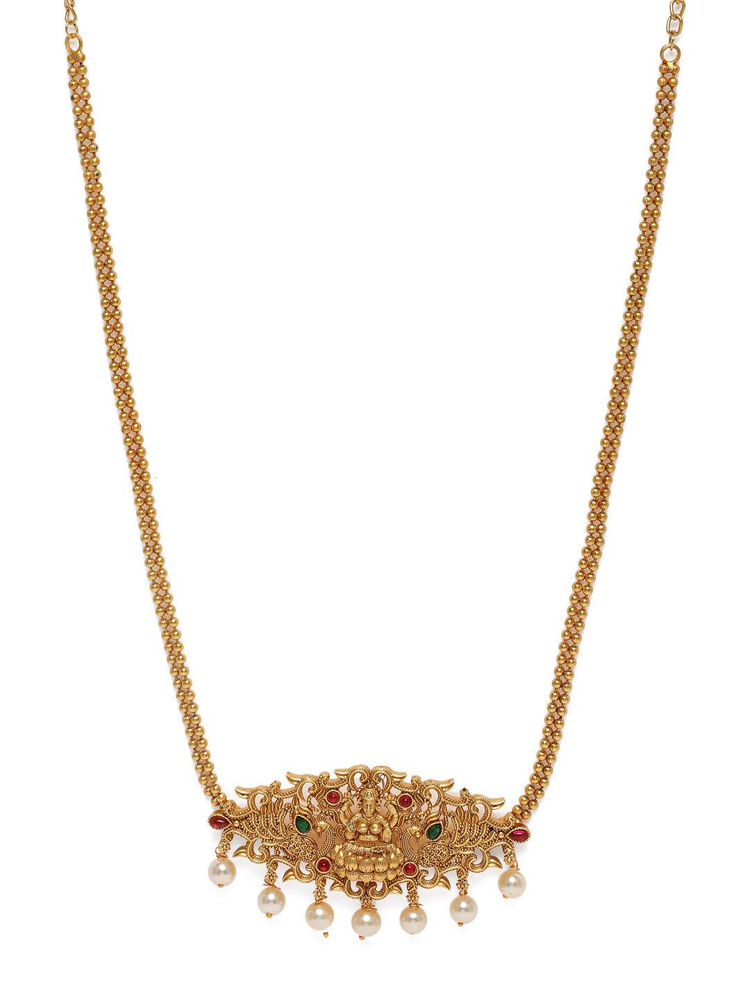 

AccessHer Gold-Plated Studded Temple Kamarbandh