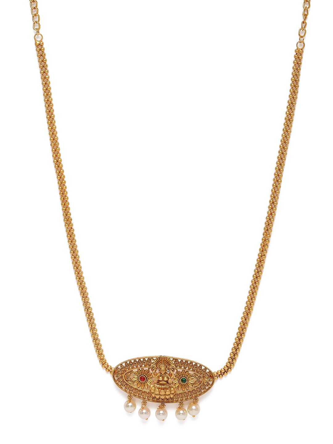 

AccessHer Gold-Plated Studded Temple Kamarbandh